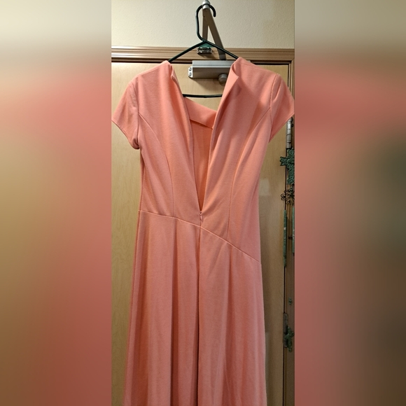 Beautiful peach colored dress created for Essence by Mail - Picture 3 of 4